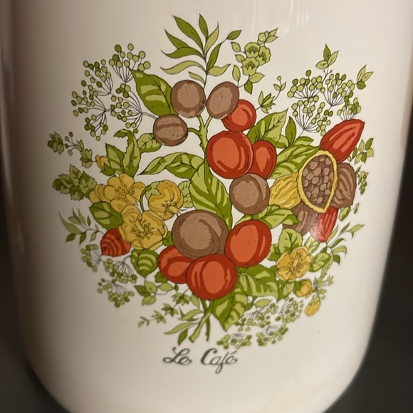 Vintage Corning Ware Spice of Life Le Cafe 10 cup